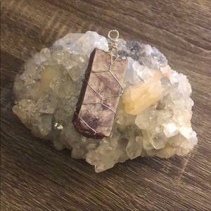 Lepidolite Pendant